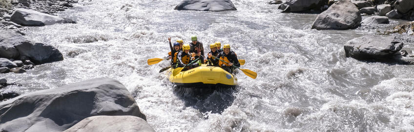 Rafting en famille sur l'Ubaye © Ubaye Tourisme Rafting en famille sur l'Ubaye © Ubaye Tourisme