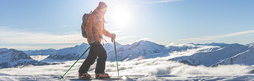 Ski de randonnée dans la Vallée de l'Ubaye Serre-Ponçon © Pierre Allaire